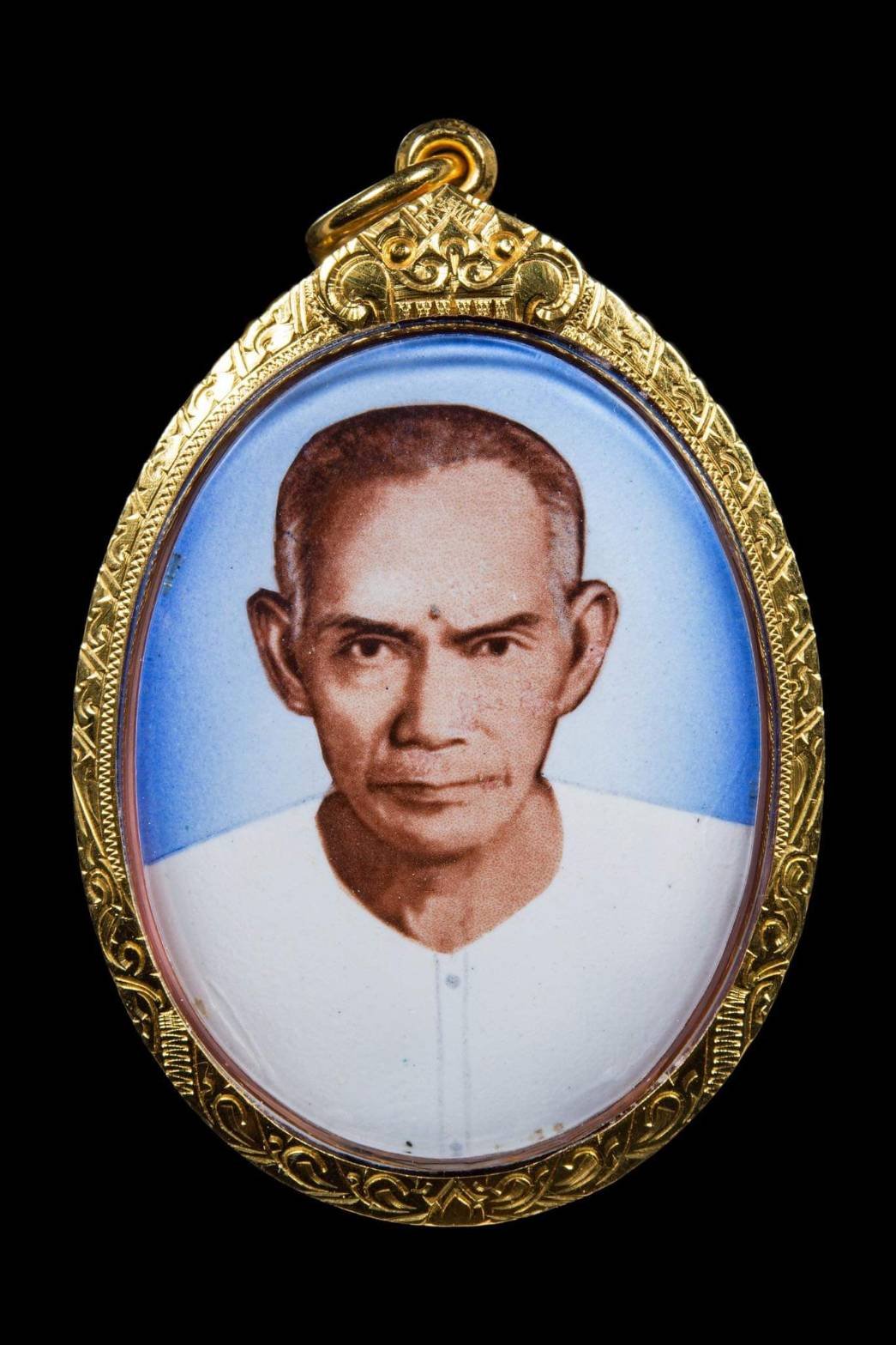(296030) ผ้ายันต์ฟ้าประทานพร ผ้าต่วน  10กา 2วน เครื่องบินเจ็ท  ปี 2520 จ.ปทุมธานี