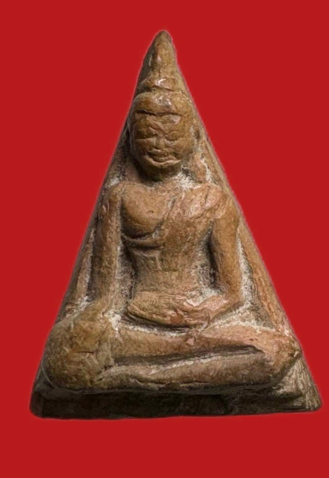 304821 นางพญาหลวงปู่โต๊ะ  วัดประดู่ฉิมพลี  พิมพ์มีหน้ามีตา  ปี2472 เนื้อดิน กทม.