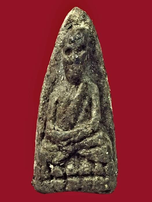 303690 พระหลวงพ่อทวด  รุ่นแรก พิมพ์กลาง  เนื้อว่าน พ.ศ.2497