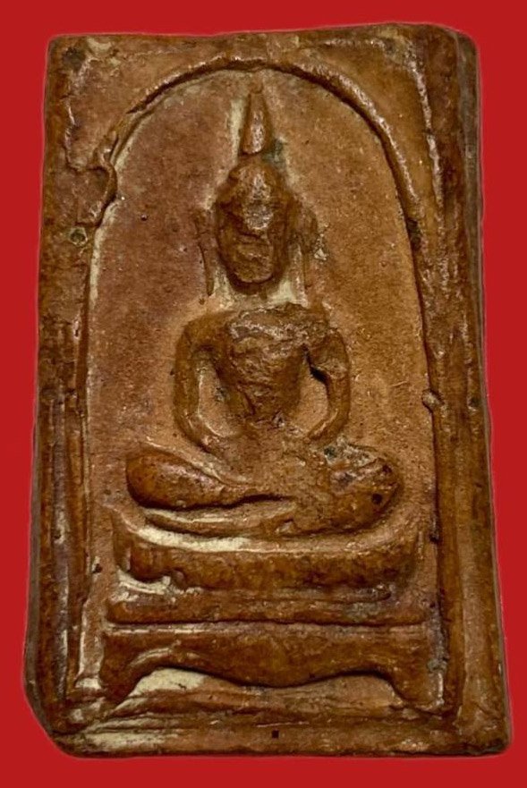 305275 หลวงปูโต๊ะ  วัดประดู่ฉิมพลี  พระสมเด็จชานหมาก ปี 2468 เนื้อดิน กทม.