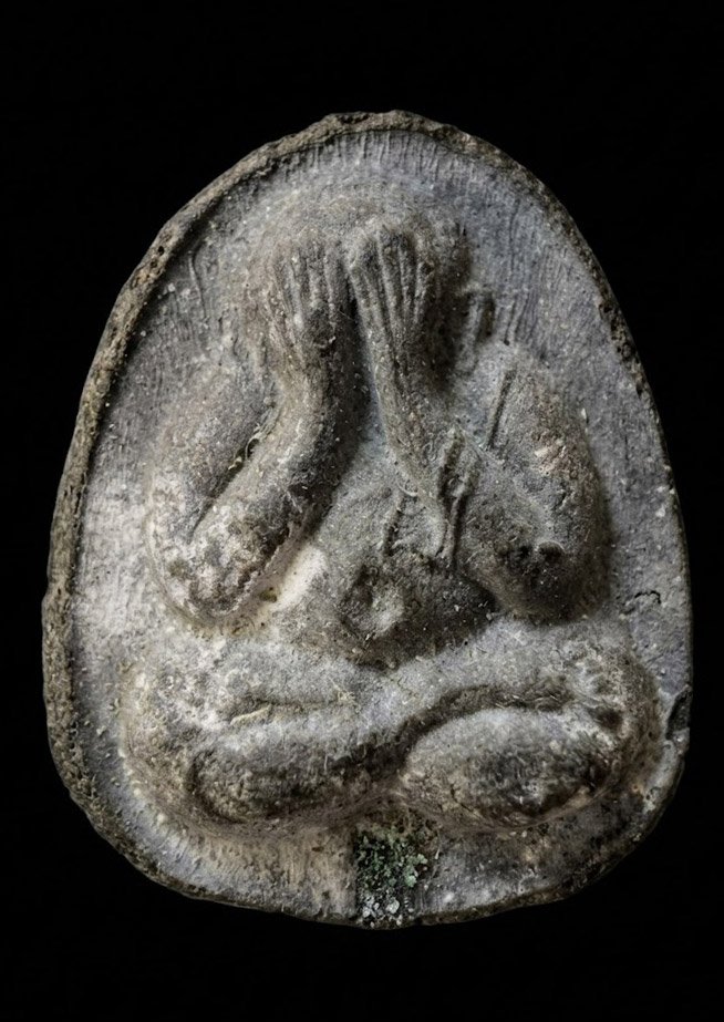 307604 ปิดตายันต์ดวงเล็ก เนื้อผงธูป ปี2521  หลวงปู่โต๊ะ  วัดประดู่ฉิมพลี  จังหวัด กทม.