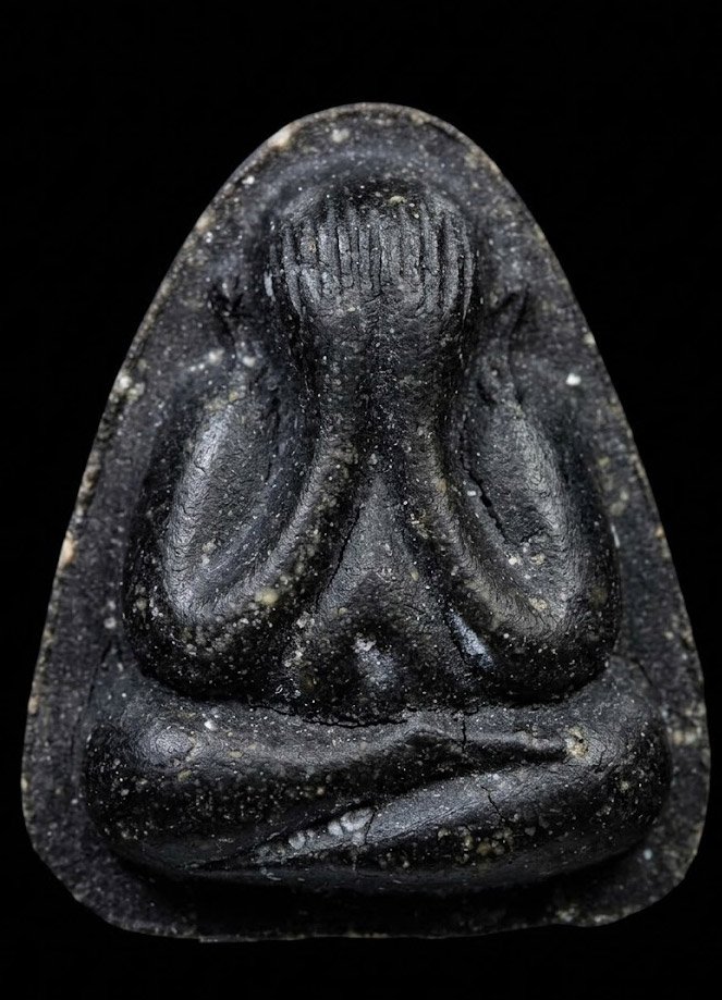 307630 พระปิดตา นะทะนะ  เนื้อผงใบลาน ตะกรุดคู่ หลวงปู่โต๊ะ วัดประดู่ฉิมพลี  ปี 2522 กทม.