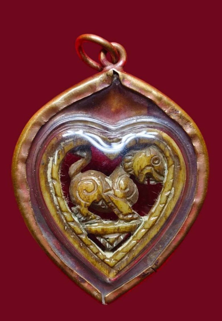 307248 สิงห์มหาอำนาจ หลวงปู่ศุข  วัดปากคลองมะขามเฒ่า  เนื้องาช้าง  พุทธศักราช 2440-2453 