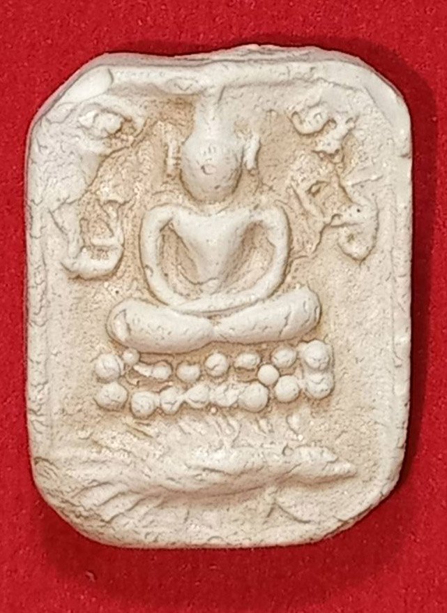 306304 พระสมเด็จทรงเม่น หลวงปู่ดู่ ปี2517-2522 เนื้อผง วัดสะแก จ.อยุธยา