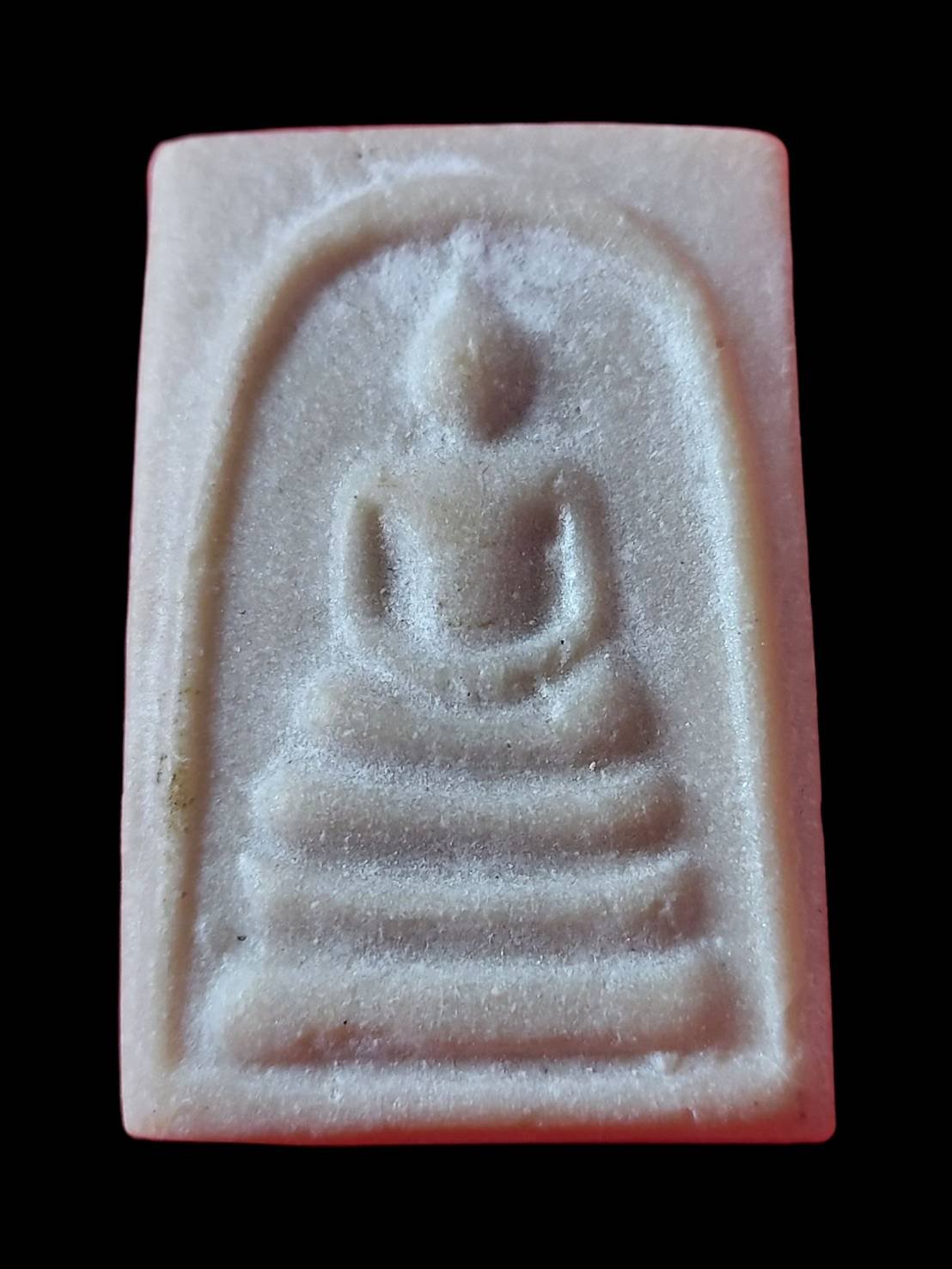 298719 พระสมเด็จหลังยันต์สี่ หลวงพ่อกวยปี2518 เนื้อผงน้ำมัน วัดโฆสิตาราม จ.ชัยนาท