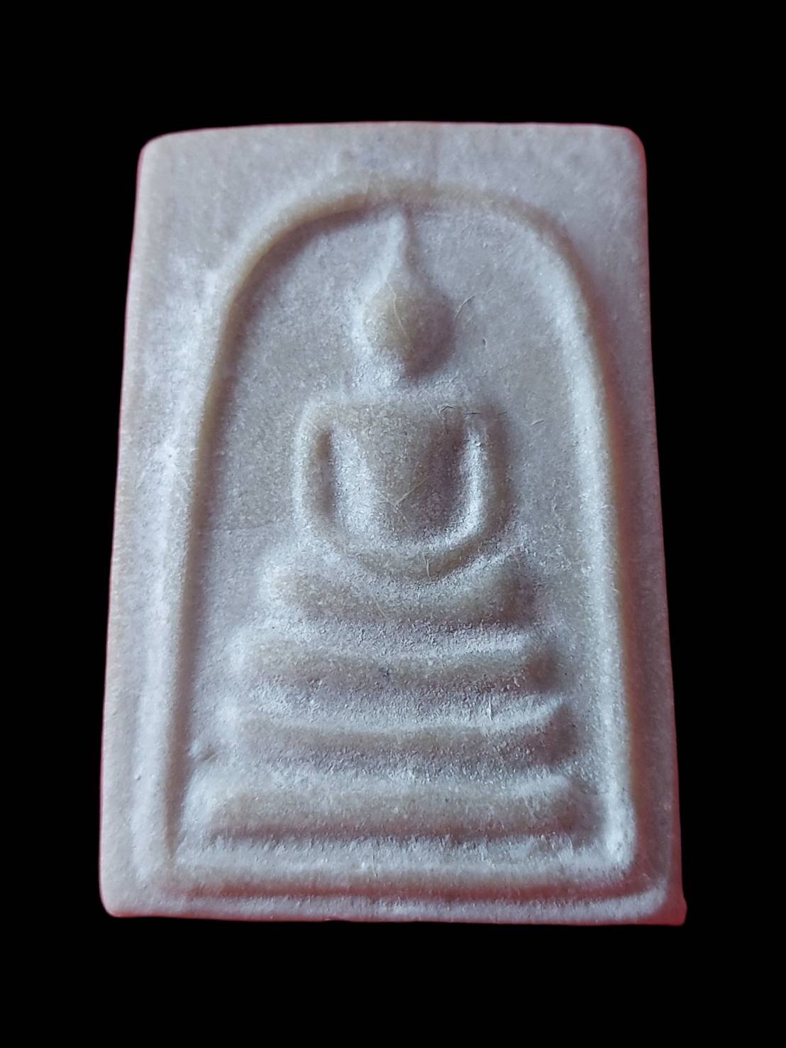 298720 พระสมเด็จหลังยันต์สี่ หลวงพ่อกวยปี2518 เนื้อผงน้ำมัน วัดโฆสิตาราม จ.ชัยนาท