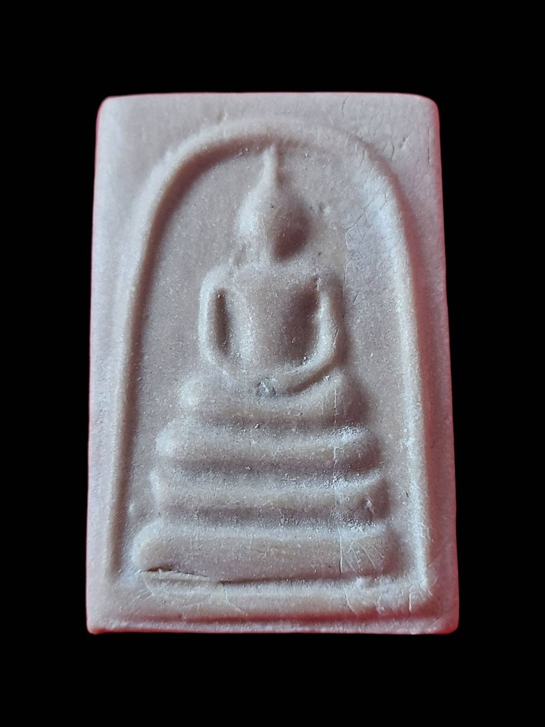 298721 พระสมเด็จหลังยันต์สี่ หลวงพ่อกวยปี2518 เนื้อผงน้ำมัน วัดโฆสิตาราม จ.ชัยนาท