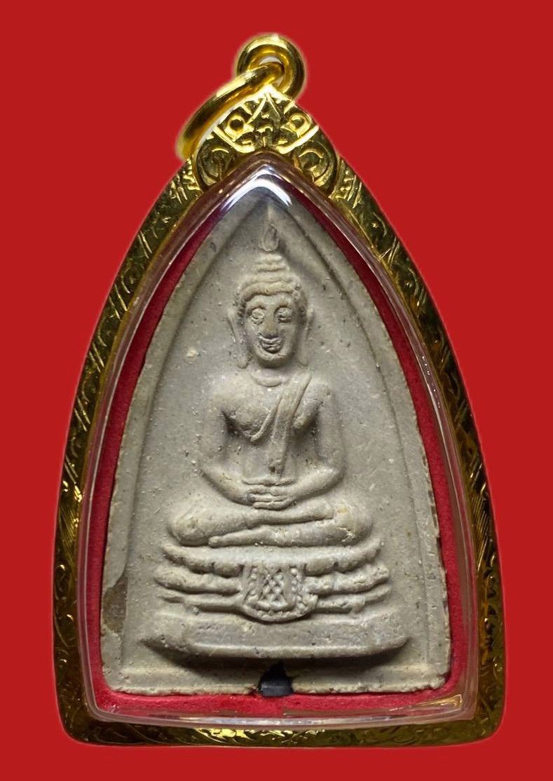 306397 หลวงปู่โต๊ะ  วัดประดู่ฉิมพลี  พิมพ์กลับบัวเล็ก  เนื้อเกรสรแช่น้ำมนต์ ปี2521  กทม.