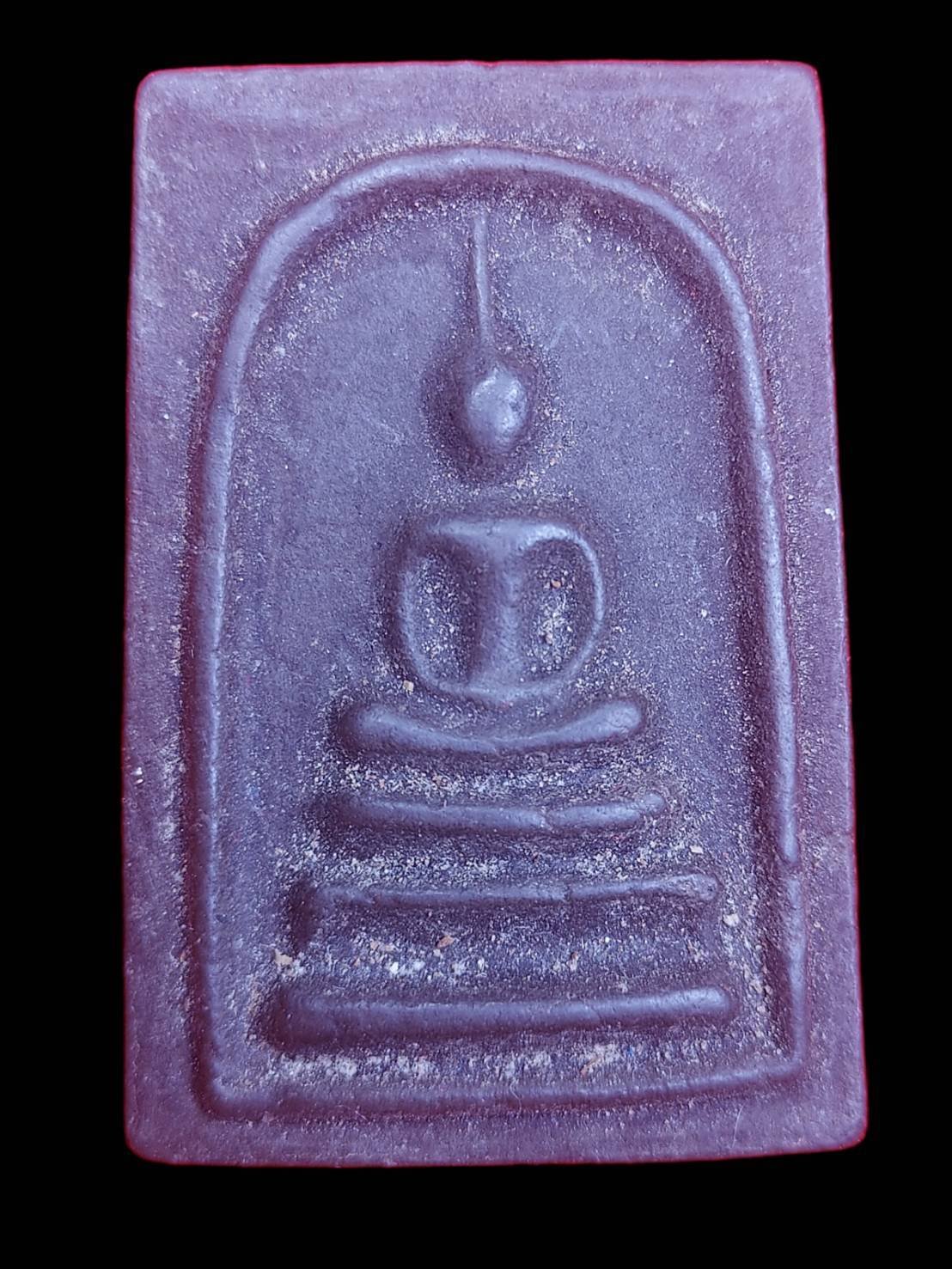 298796 พระสมเด็จพิมพ์ขาโต๊ะหลังยันต์ เนื้อผงใบลาน ปี2515 หลวงพ่อกวย วัดโฆสิตาราม จ.ชัยนาท