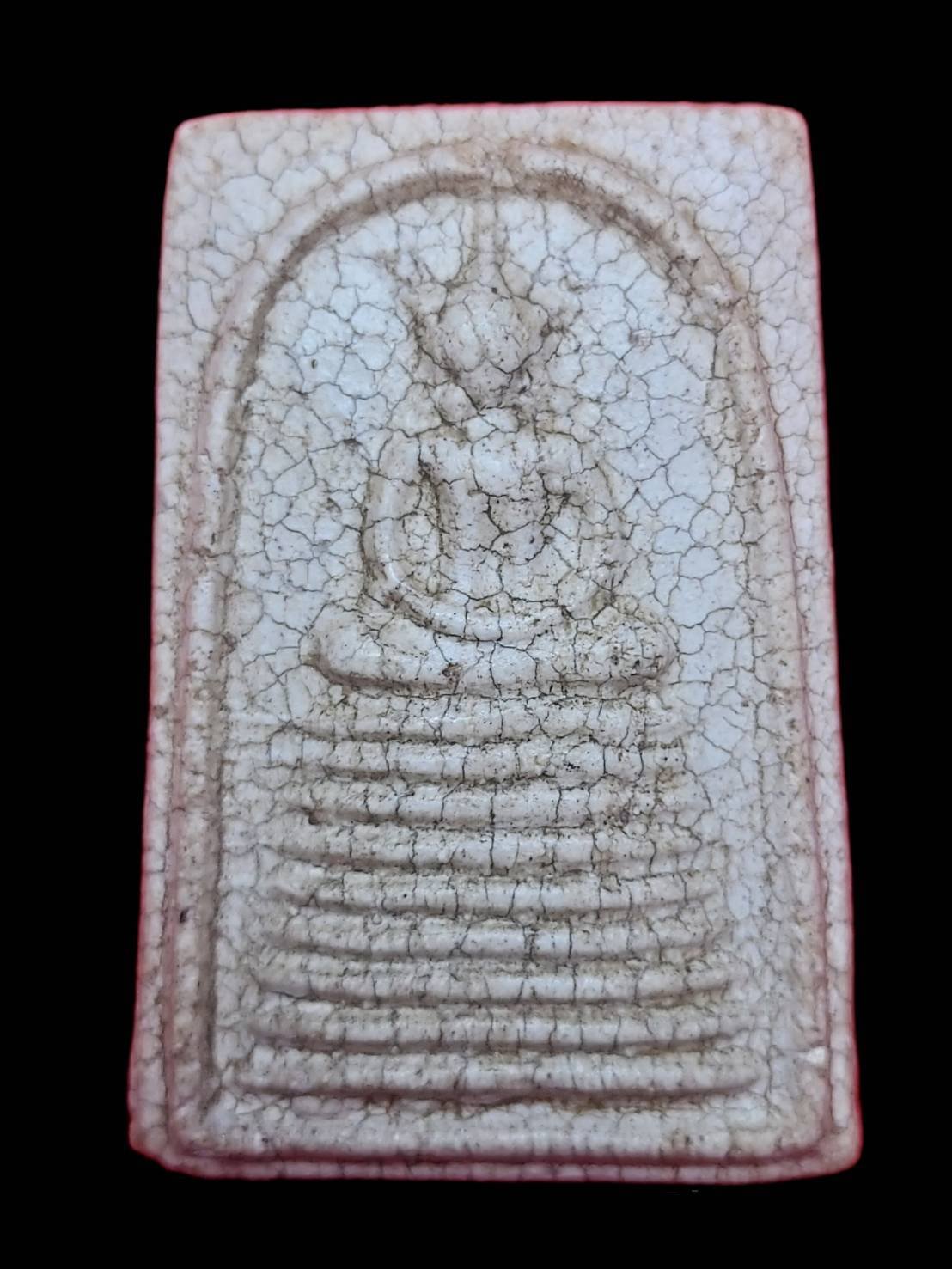 298801 พระสมเด็จพิม9ชั้นแตกลายงา (พิมใหญ่)เนื้อผงน้ำมัน ปี2521 หลวงพ่อกวย วัดโฆสิตาราม จ.ชัยนาท