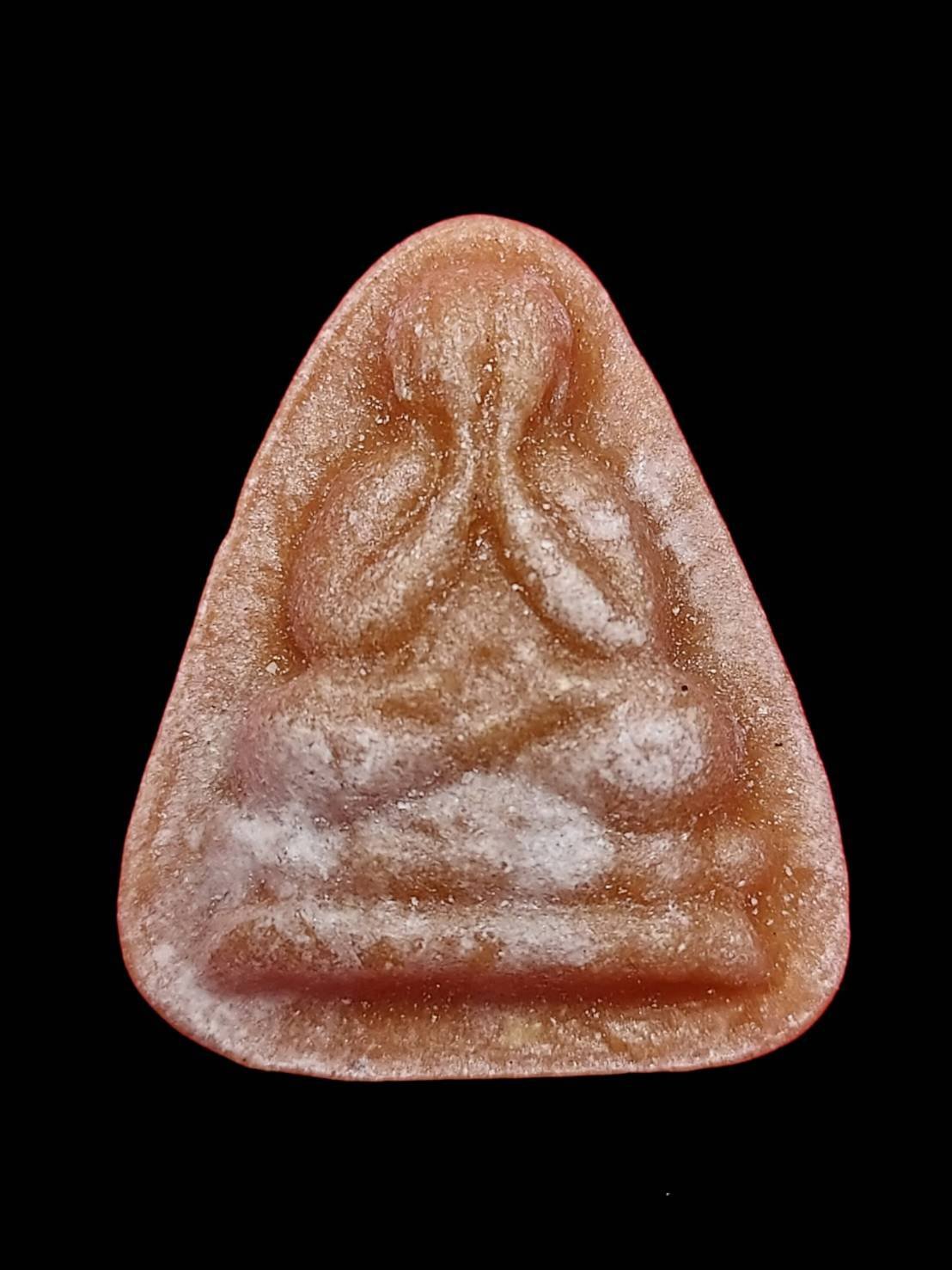 298802 พระปิดตาหลังยันต์ เนื้อผงน้ำมัน ปี2518 หลวงพ่อกวย วัดโฆสิตาราม จ.ชัยนาท