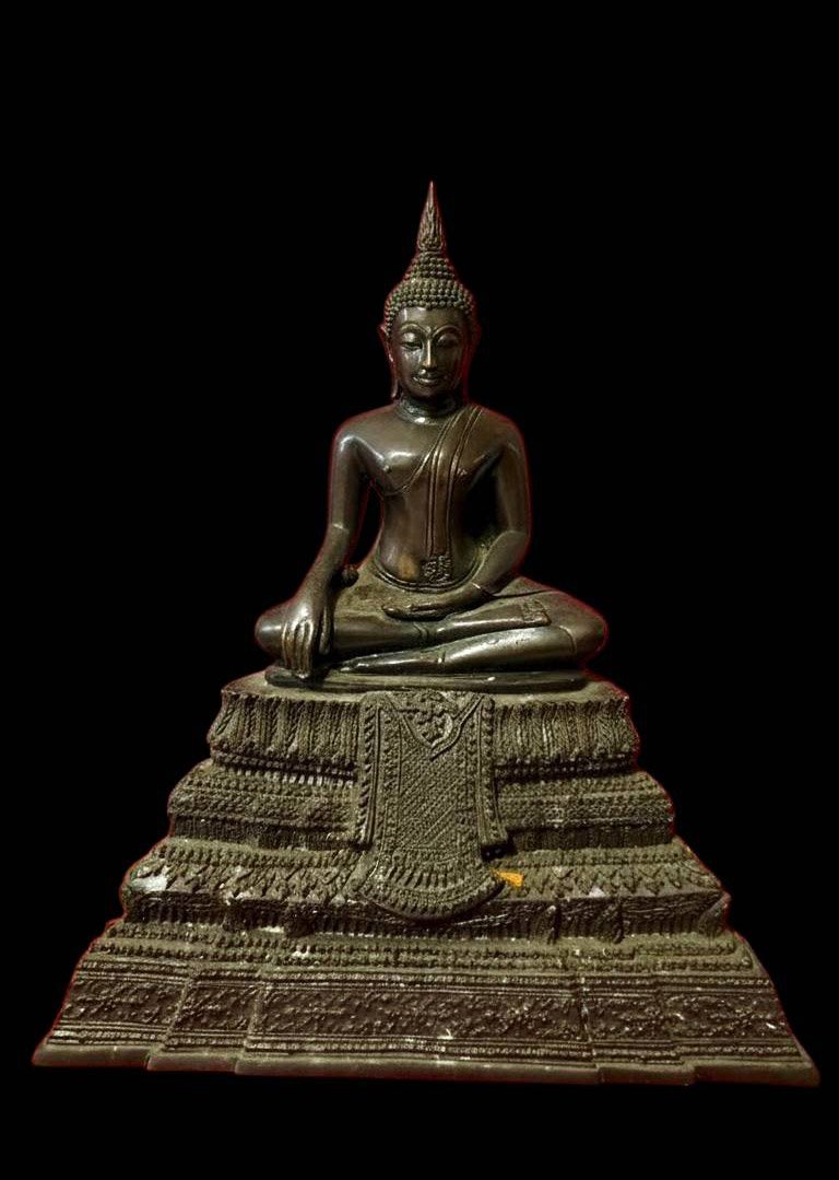 306626 พระบูชา หน้าตัก 5 นิ้ว พระศรีศากยมุนี วัดสุทัศน์เทพวราราม  ปี2550 กทม.