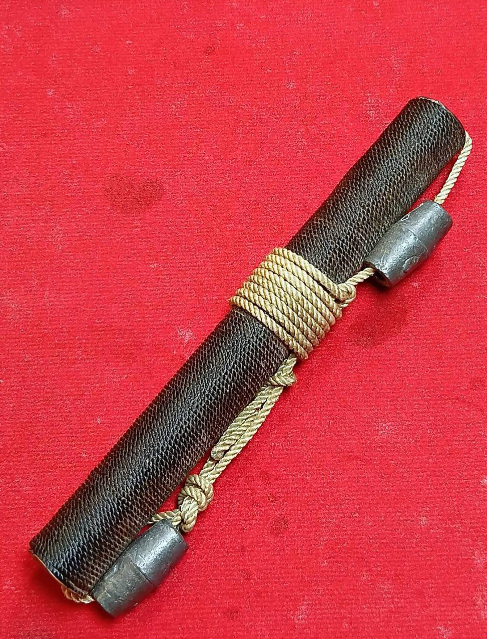 306795 ตะกรุดโทน 3 กษัตริย์ ยุคต้นและลูกสระกด หลวงพ่อกวย  ชุติธโร ปี2500 วัดโฆสิตาราม จ.ชัยนาท