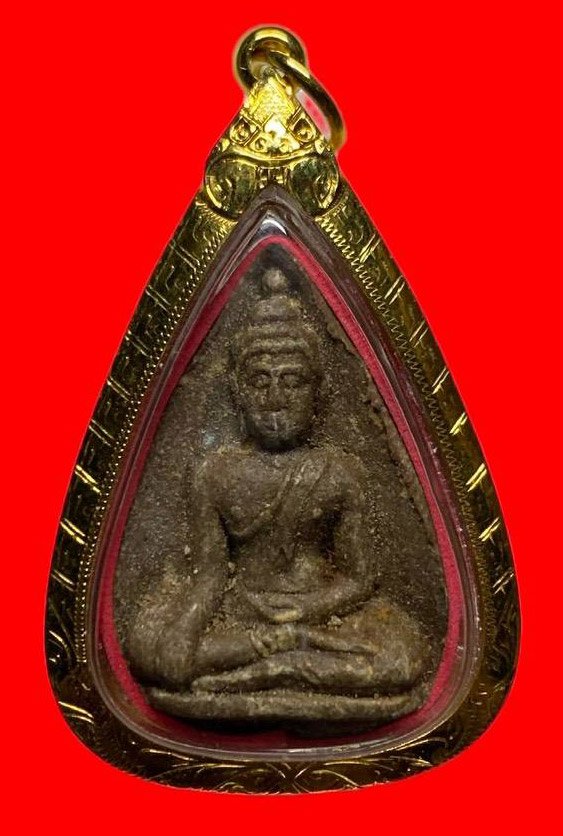 306893 หลวงปู่โต๊ะ  วัดประดู่ฉิมพลี  พิมพ์พระประธาน เนื้อเกสร ปี 2521 กทม.