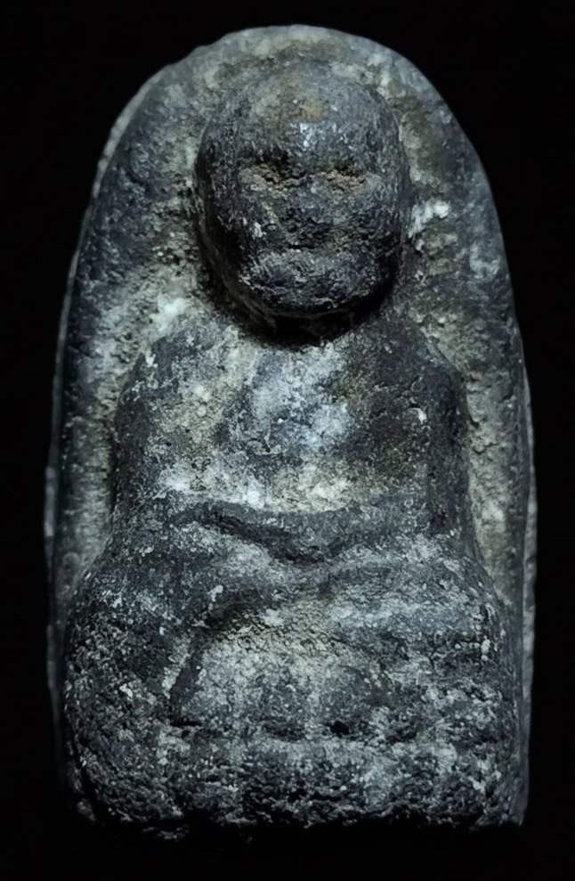 306928 หลวงปู่ทวด วัดช้างให้ ปี 2497 เนื้อว่าน พิมพ์พระรอดหน้าใหญ่ จ.ปัตตานี