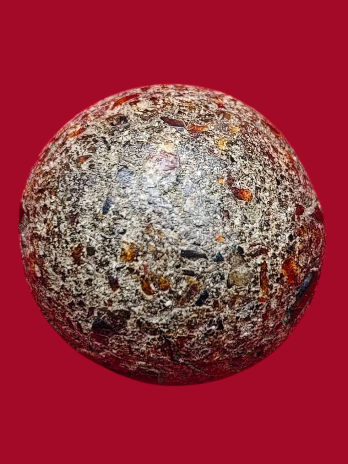 306945 ลูกอมผงคลุกรัก  หลวงปู่เอี่ยม พุทธศักราช 2430-2439 วัดสะพานสูง จังหวัดนนทบุรี