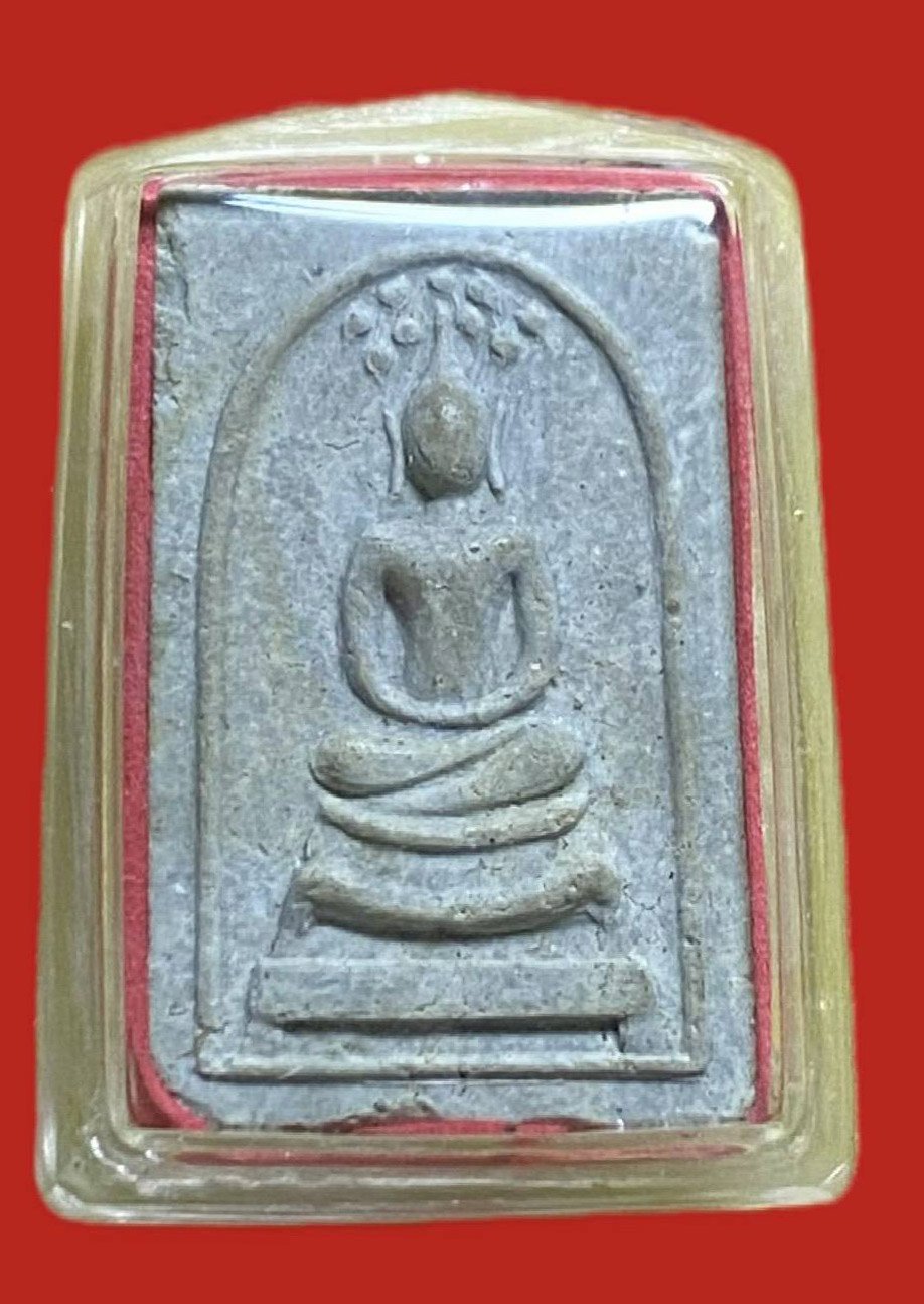 306959 หลวงปู่โต๊ะ   วัดประดู่ฉิมพลี  สมเด็จปรกโพธิ์  เยือนอินเดีย กทม ปี2519 เนื้อเกสร