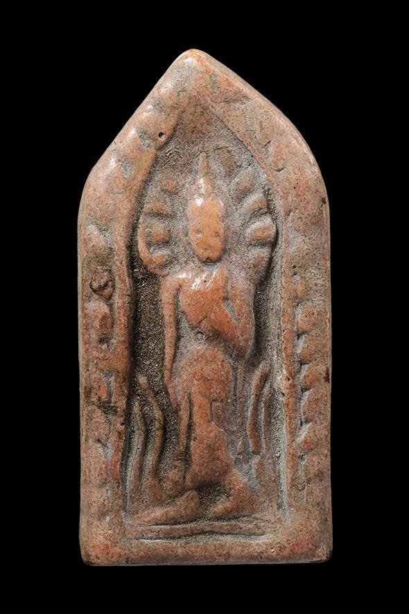 298944 ขุนแผนชมตลาด เนื้อผงยุคต้น หลวงพ่อกวย วัดโฆสิตาราม จังหวัดชัยนาท