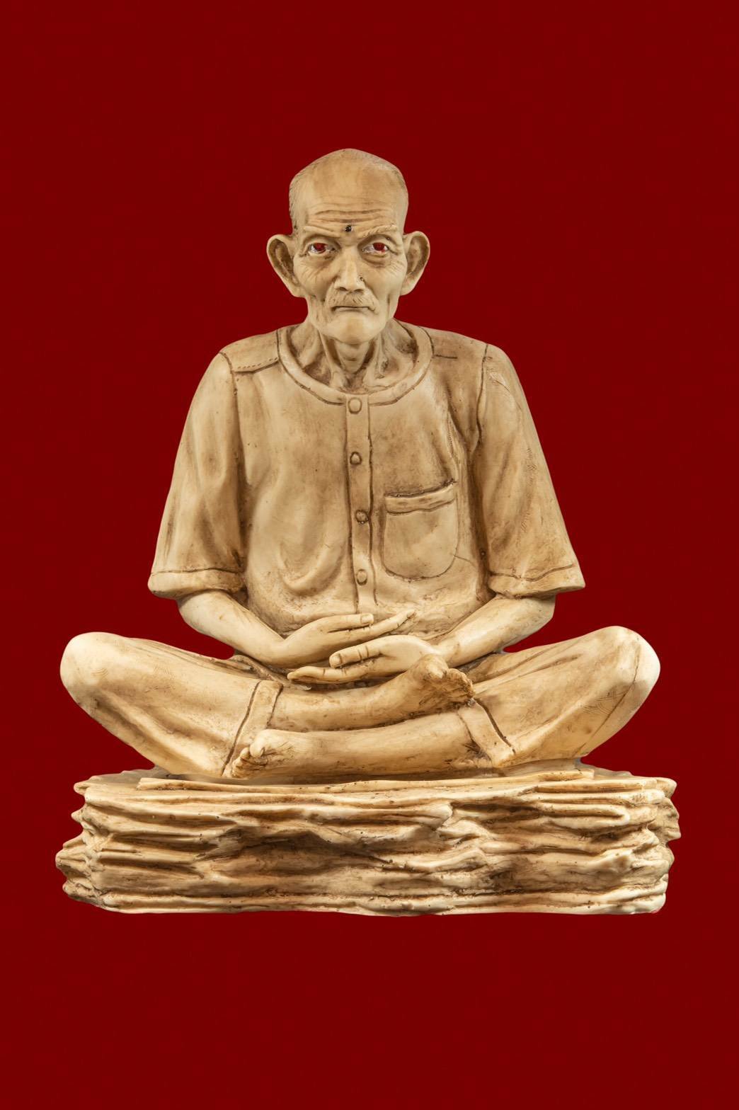 (296193) พระบูชา เซียนแปะโรงสี  รุ่น 1 ปี 2521  หน้าตัก 9นิ้ว วัดศาลเจ้า  จ.ปทุมธานี 