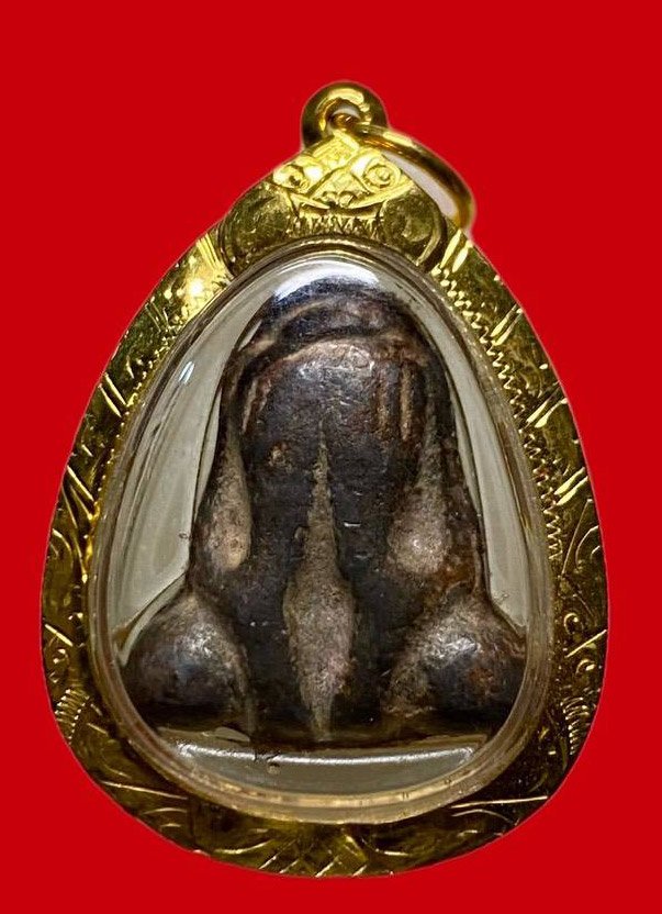  307061 พระปิดตาหลวงปู่บุญ วัดกลางบางแก้ว เนื้อตะกั่ว ปี 2462-2470  จ.นครปฐม