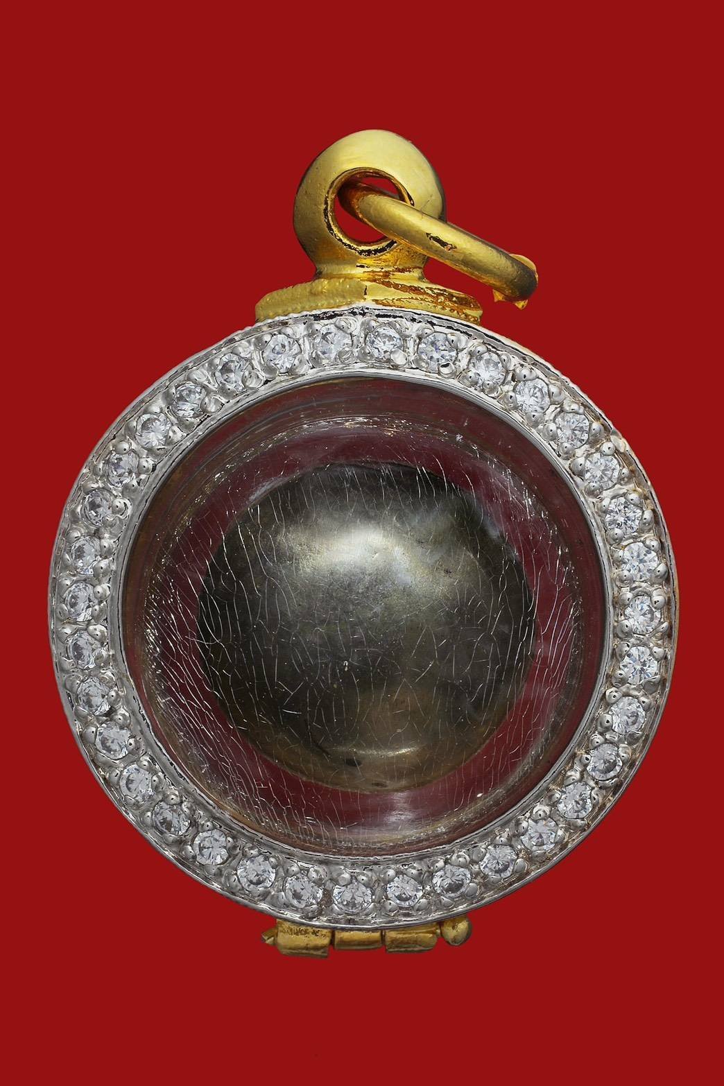 307118 ลูกอมเมฆสิทธิ์ หลวงพ่อทับ เนื้อเมฆสิทธิ์ กทม. ประมาณ ปี 2455-2465 วัดอนงคารามวรวิหาร