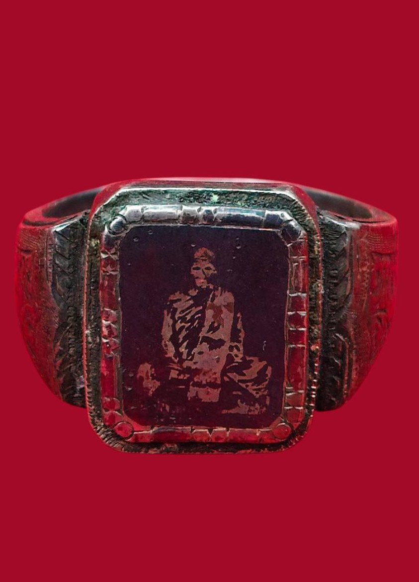 307123 แหวนหลวงพ่อเดิม  วัดหนองโพ เนื้อเงิน   พุทธศักราช 2480-2485  จ.นครสวรรค์