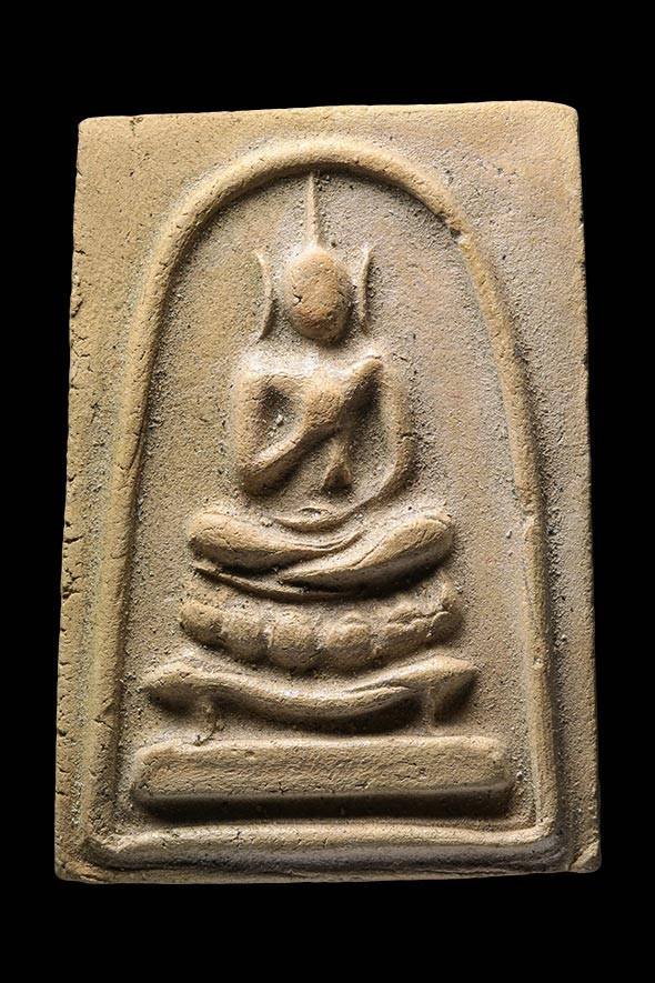 299168 สมเด็จพุทธกวัก ปี 2518 เนื้อผง หลวงพ่อกวย วัดโฆสิตาราม จังหวัดชัยนาท