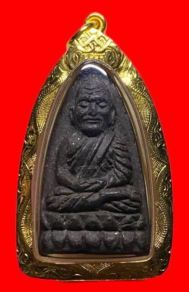 307165 หลวงปู่ทวด วัดช้างให้  ว่านพิมพ์ใหญ่ ปี2524  เนื้อว่าน จ.ปัตตานี