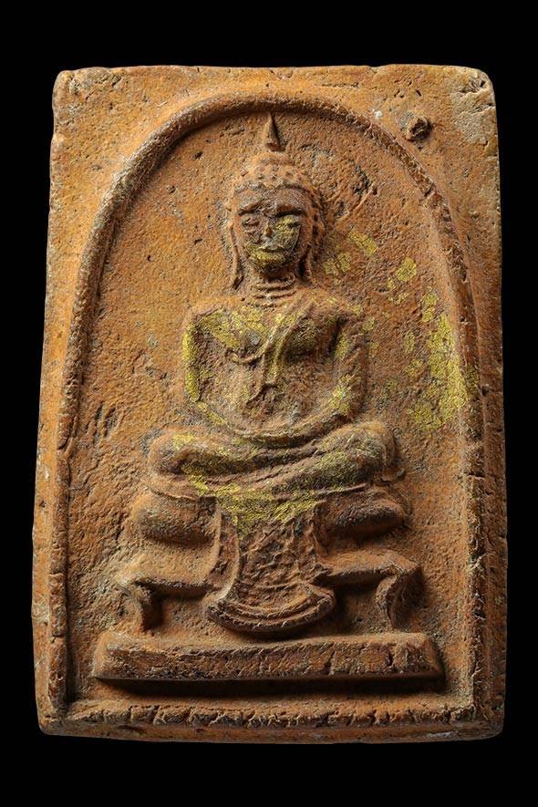 299348 พระพุทธเจ้าในวิหาร ยุคต้น  ล.พ.กวย วัดโฆสิตาราม จ.ชัยนาท