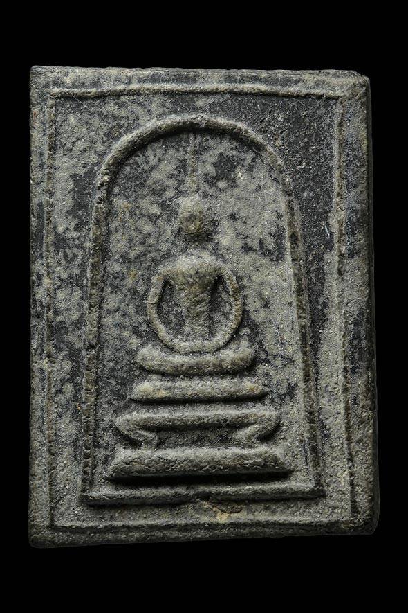 299367 สมเด็จขาโต๊ะ หลังยันต์พุทธซ้อน ผสมผงใบลาน ปี 2515 ล.พ.กวย วัดโฆสิตาราม จ.ชัยนาท