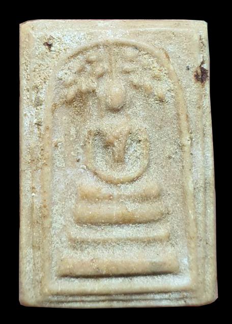 300192 สมเด็จปรกโพธิ์ กรอบ กระจก ปี2515 เนื้อผงน้ำมัน ล.พ.กวย วัดโฆสิตาราม จ.ชัยนาท 