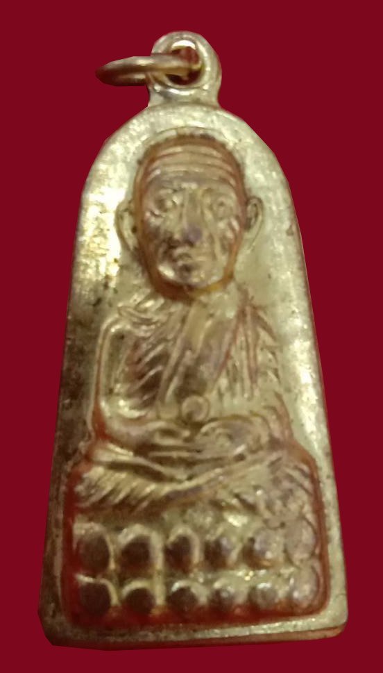 300434 หลวงปู่ทวดพิมพ์ใหญ่ รุ่นทะเลซุง กระไหล่ทอง ปี2508 วัดช้างให้ จังหวัดปัตตานี