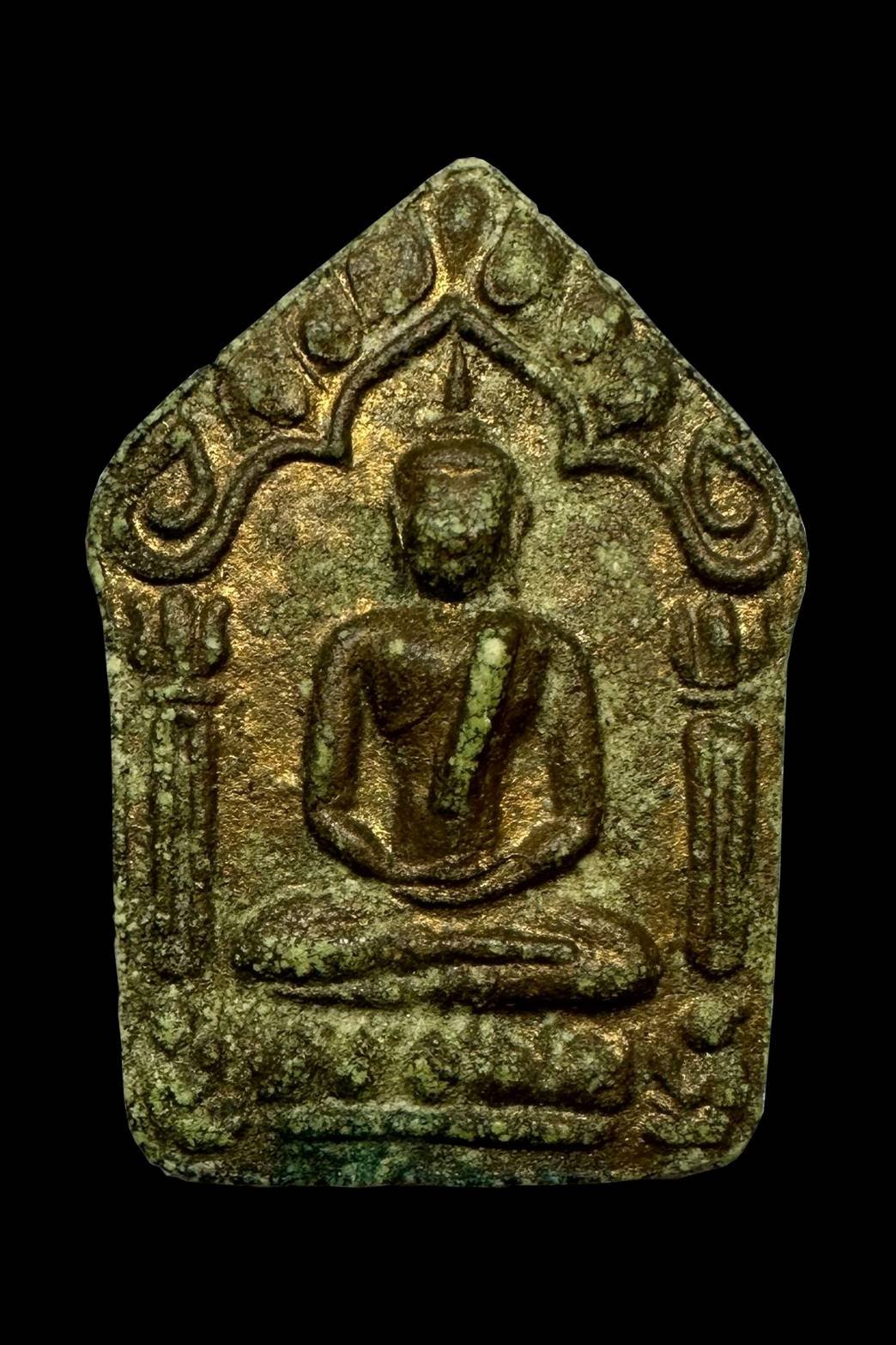 300869 พระขุนแผนผงพรายกุมาร  หลวงปู่ทิม วัดละหารไร่  ปี 2515-2517  จังหวัดระยอง 