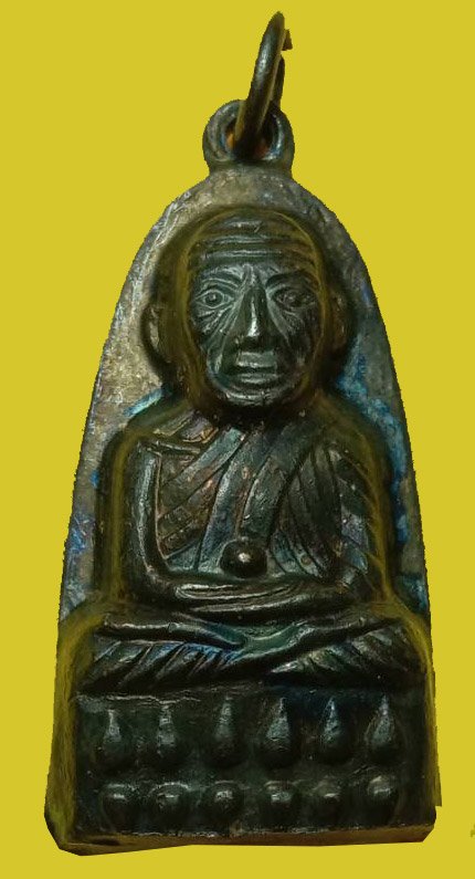 301436 หลวงปู่ทวด รุ่นแจกกฐินปีนัง ปี2507 เนื้อทองแดง วัดช้างให้ จ.ปัตตานี