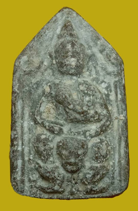 301469 พระขุนแผนนั่งโหงพราย กรุ.ต้นพิกุล ปี2490 เนื้อผสมผงใบลาน ล.พ.กวย วัดโฆสิตาราม จ.ชัยนาท