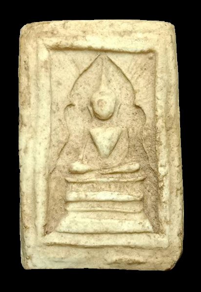 301479 พระสมเด็จแหวกม่าน กรุ.ต้นพิกุล ปี2490 เนื้อผงพุทธคุณ ล.พ.กวย วัดโฆสิตาราม จ.ชัยนาท