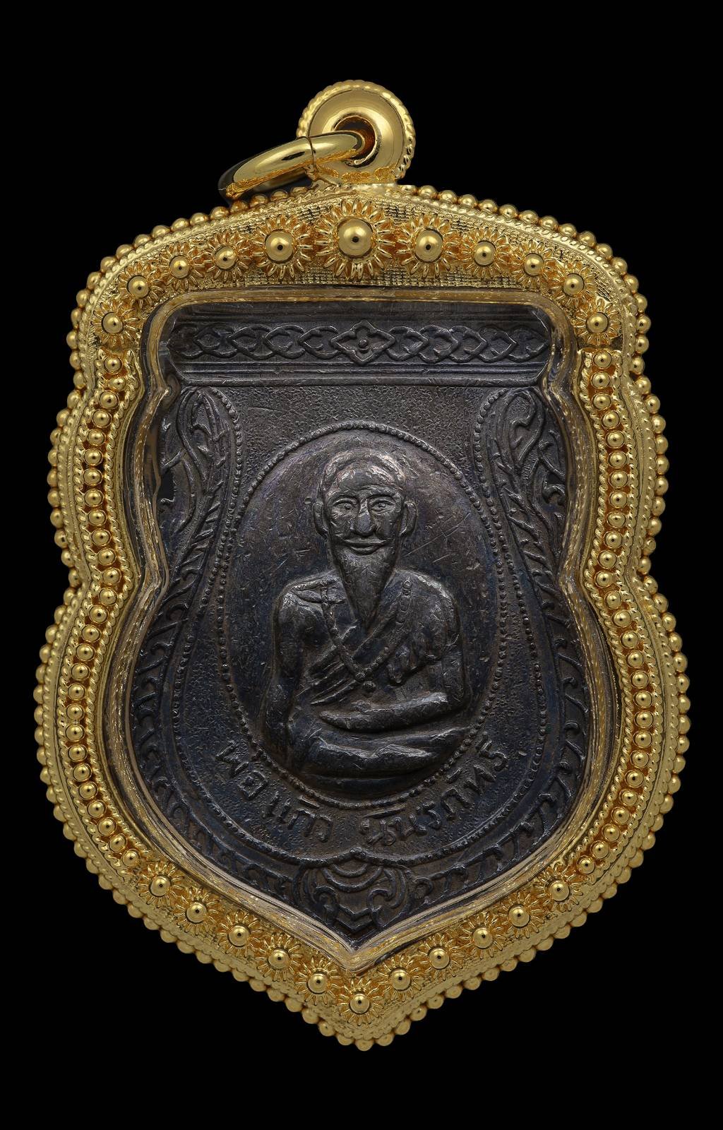 302136 เหรียญเสมาหมอชีวก  "พ่อแก้ว นนรภัทร  เนื้อเงิน พ.ศ 2486  หลวงพ่อจงปลุกเสก  จังหวัดอยุธยา