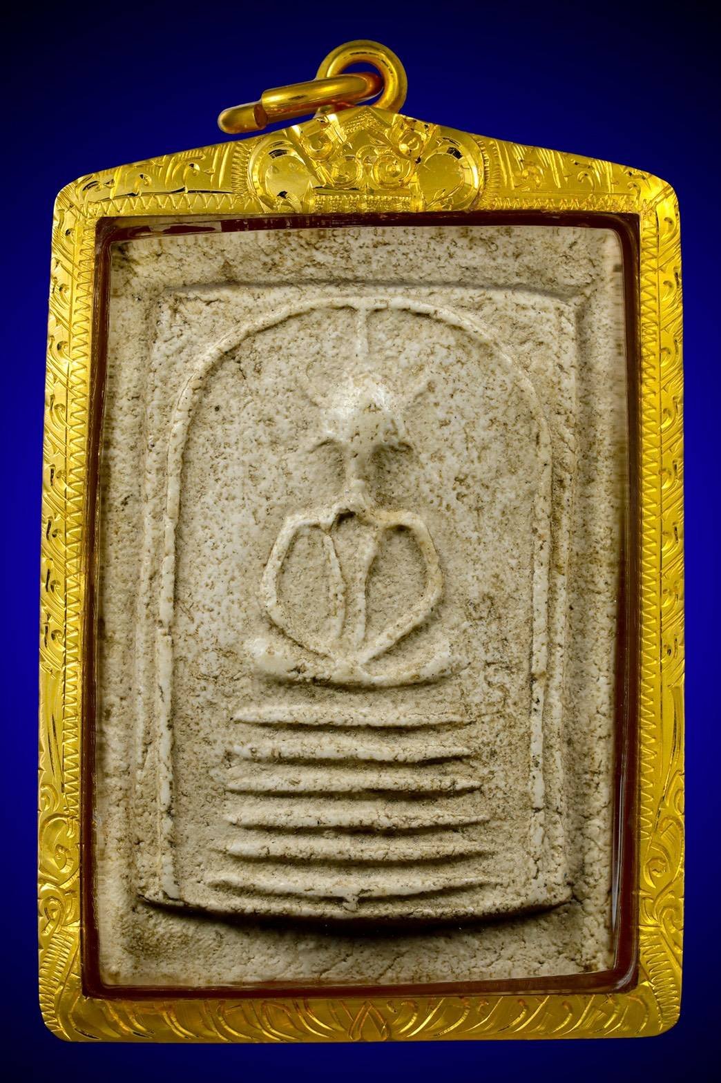 297169 พระสมเด็จเกศไชโย  วัดเกศไชโย พิมพ์ 6 ชั้น อกตลอด เนื้อผง จังหวัดอ่างทอง