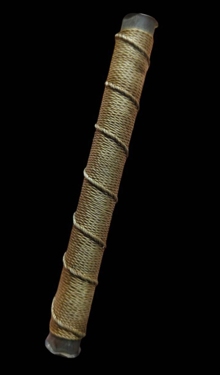 302901 ตะกรุดมหาอุด หยุดลูกปืน หลวงพ่อทบ เนื้อทองแดง พุทธศักราช 2500-2510 วัดพระพุทธบาทเขาน้อยชนแดน จ.เพชรบูรณ์