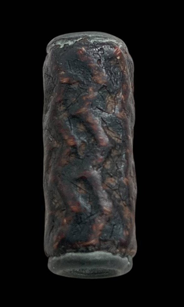 303205 ตะกรุดสาริกาจันทร์เพ็ญ หลวงปู่ศุข เนื้อตะกั่ว   ถักเชือกลายถักจระเข้ขบฟัน  วัดปากคลองมะขามเฒ่า  สร้างปี 2440 ถึง 2466 