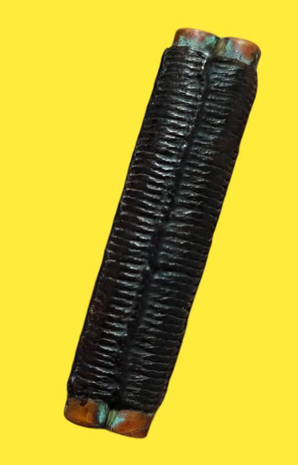 303223 ตะกรุดสาริกาคู่  หลวงพ่อกลั่น พุทธศักราช 2440-2477 วัดพระญาติการาม จ.พระนครศรีอยุธยา