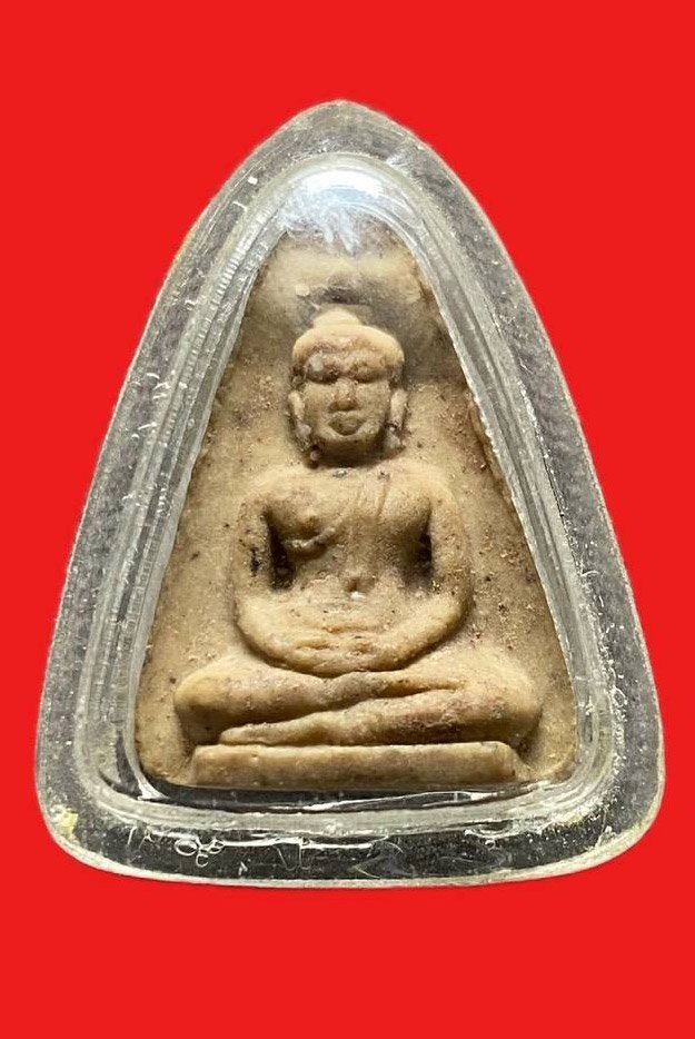 309109 หลวงปู่โต๊ะ  วัดประดู่ฉิมพลี  พระผงของขวัญ  ปี2521  เนื้อเกสร กทม.
