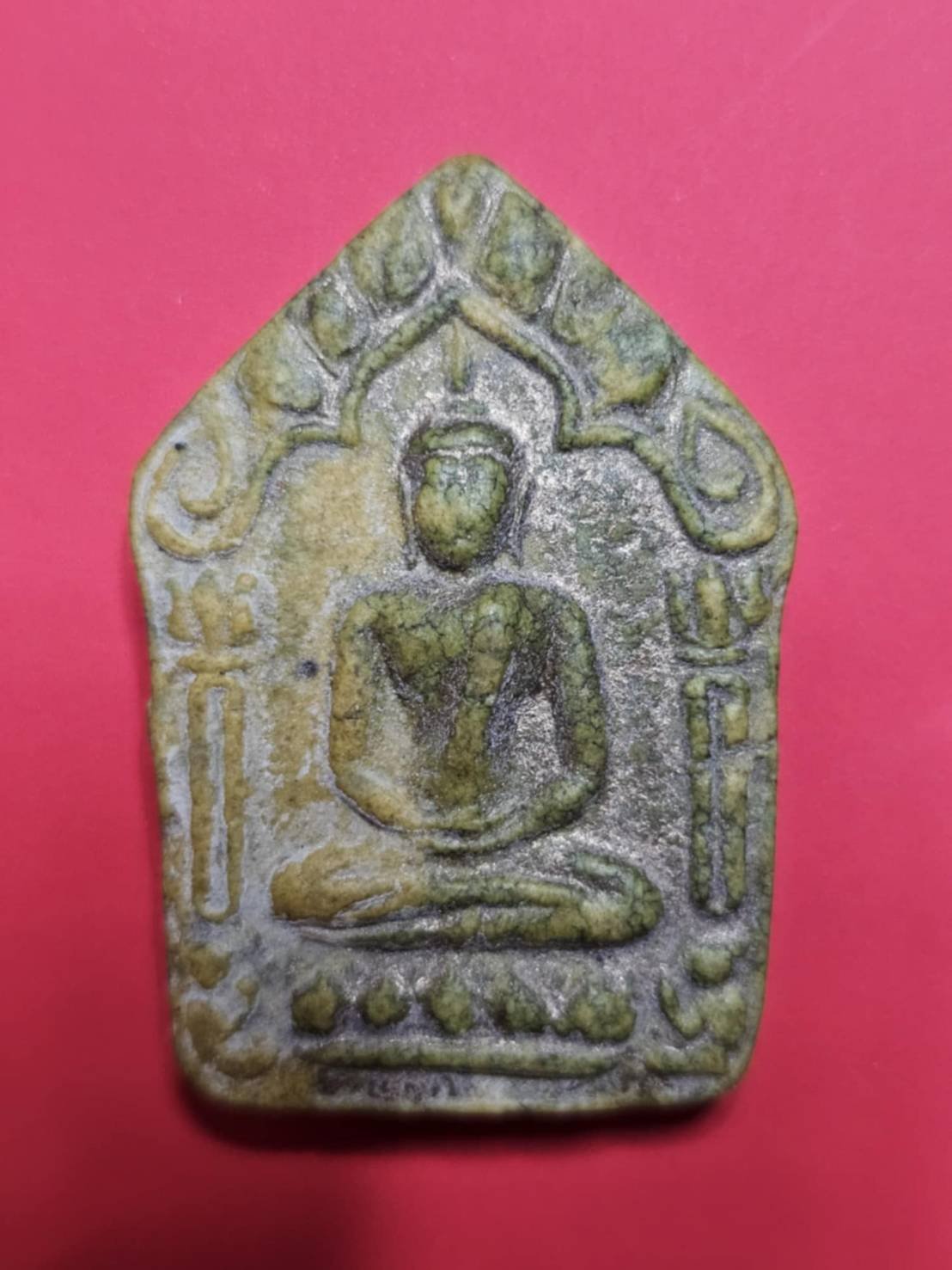 303257 พระขุนแผนผงพรายกุมาร ทาทอง 2ด้าน บล็อก2 หลวงปู่ทิม วัดละหารไร่ ปี2516-2517 จ.ระยอง