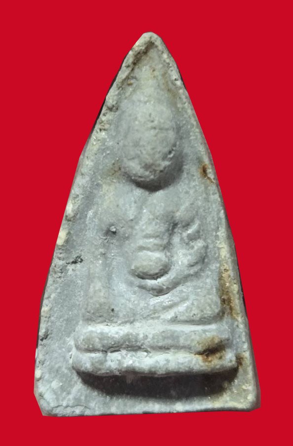 303293 พระพุทโธน้อย คุณแม่บุญเรือน รุ่นแรก พิมพ์เล็ก เนื้อผง ปี 2494