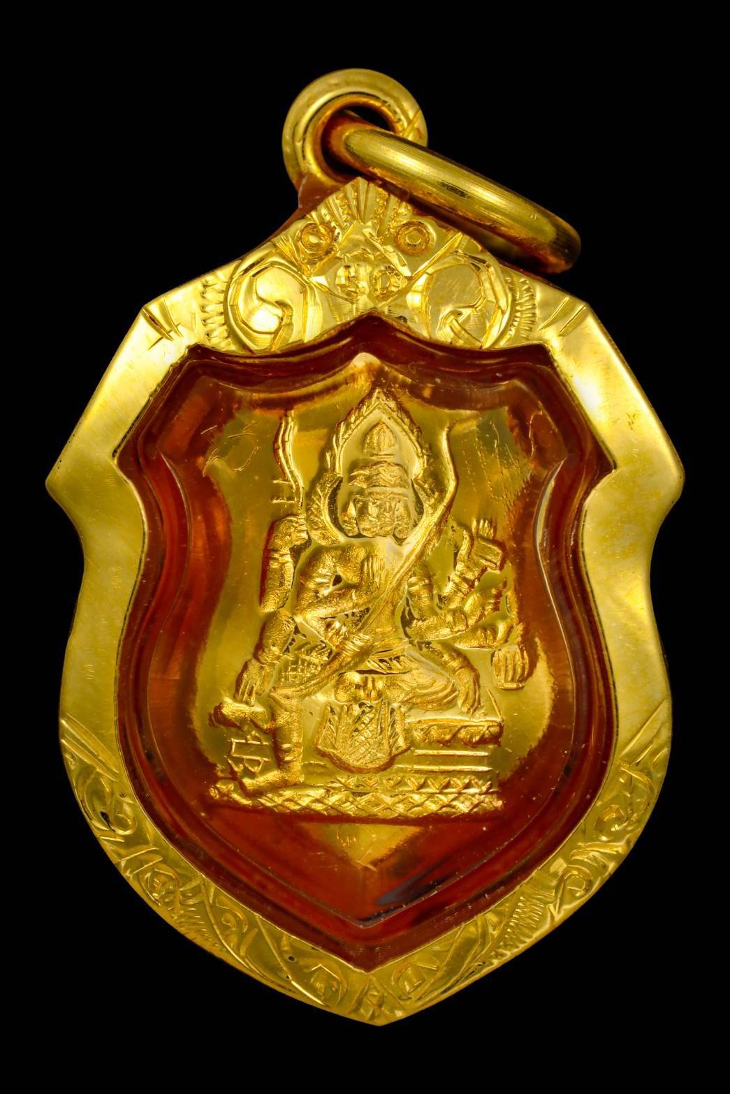 296571 เหรียญเสมาเล็ก หลวงพ่อจง วัดห้วยสุวรรณ เนื้อทองคำ พ. ศ. 2501 จังหวัดสุพรรณบุรี