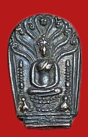  309349 หลวงปู่ทิม วัดละหารไร่  ปรกประชา ปี2517  เนื้อทองแดง จ.ระยอง