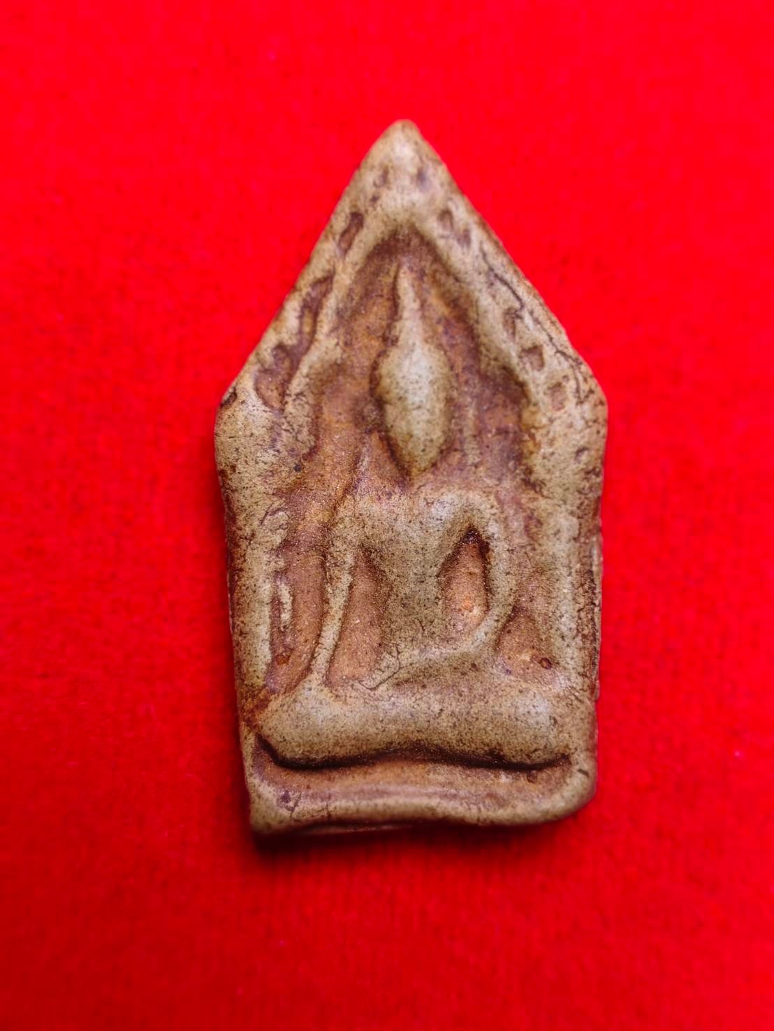303803 พระขุนแผนแข้งหมอน  เนื้อหม้อดินเก่า ผสมทรายเสก  และ มวลสารศักดิ์สิทธิ์ (บล็อกนิยม) ปี 2500 หลวงพ่อกวย  วัดโฆสิตาราม (บ้านแค) จ.ชัยนาท