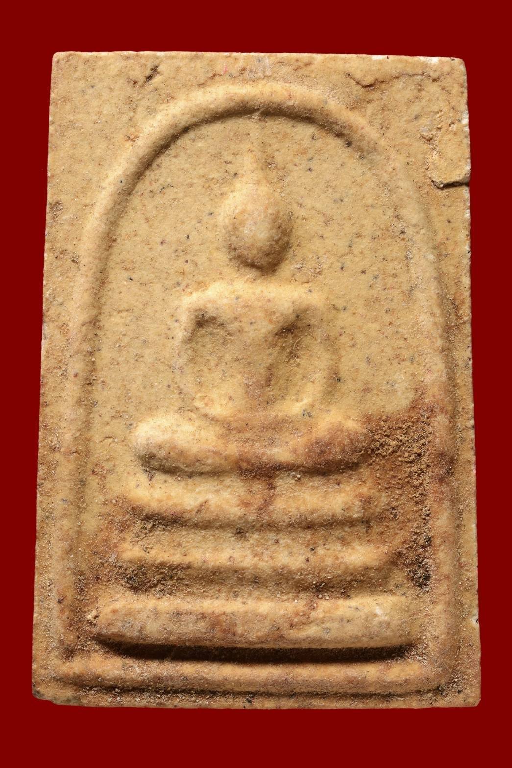 297742 พระสมเด็จชินบัญชร  หลังยันต์หมึกแดง  หลวงปู่ทิม วัดละหารไร่  ปี2517 จังหวัดระยอง