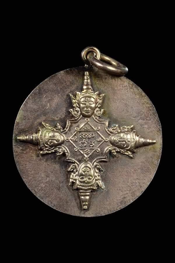 297747 หลวงปู่สีห์ วัดสะแก ปี 09-11  เนื้อเงินยกหน้า จังหวัดอยุธยา