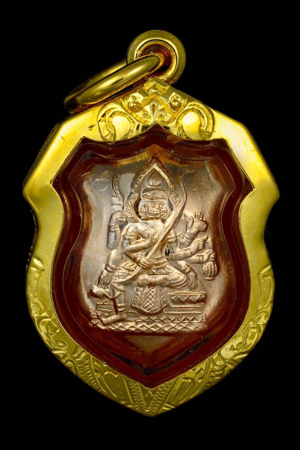  297748 เหรียญพระพรหม อาร์มเล็ก หลวงปู่สีห์ วัดสะแก  เนื้อนาก ปี 2523  จังหวัดอยุธยา